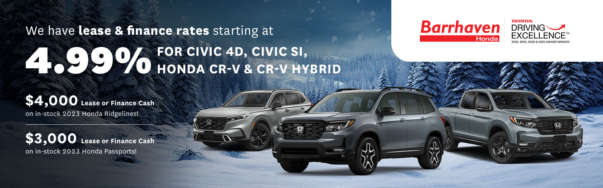 Barrhaven Honda Honda Dealership in Ottawa,ON.